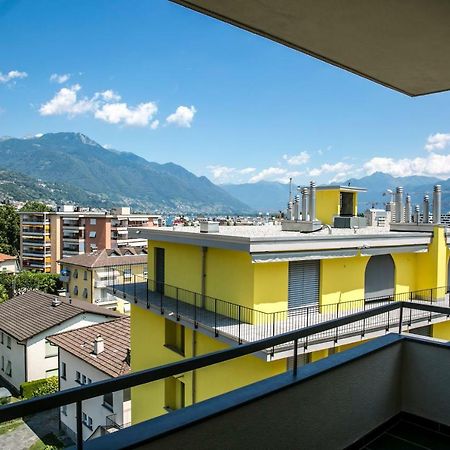 Schoene Ferienwohnung Mit Panoramablick Locarno Exterior foto