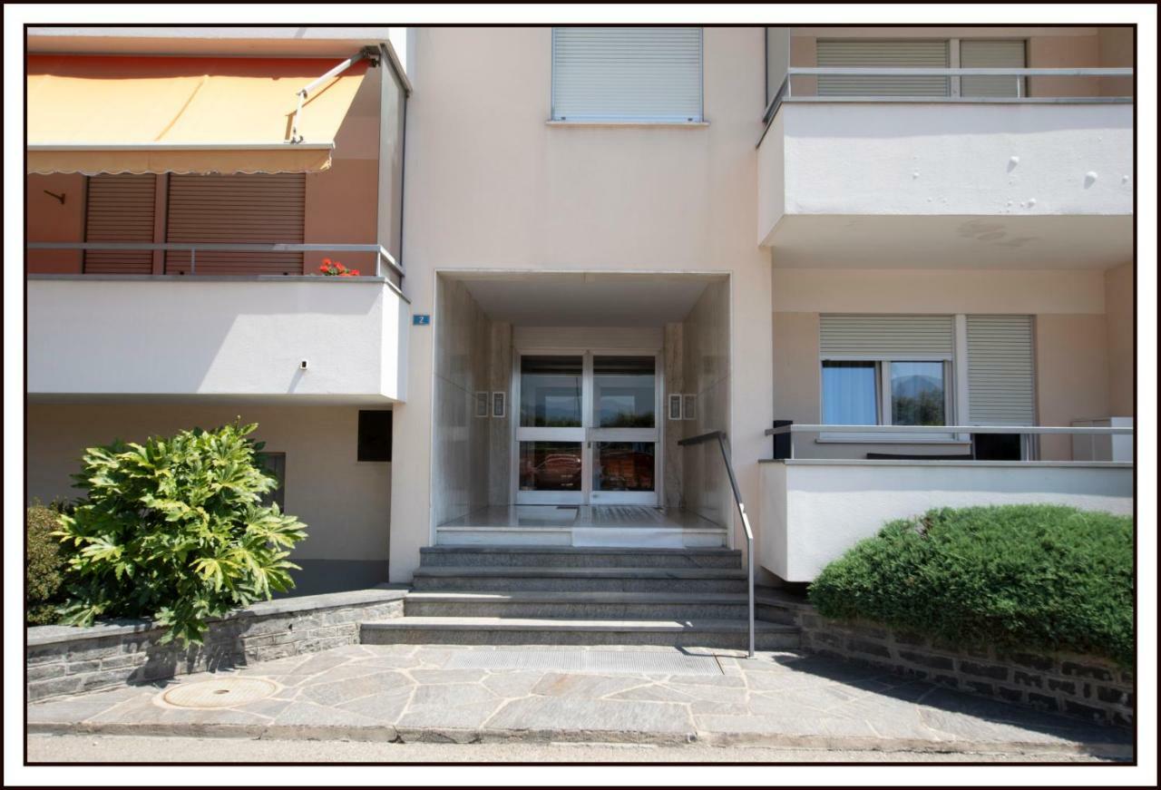 Schoene Ferienwohnung Mit Panoramablick Locarno Exterior foto