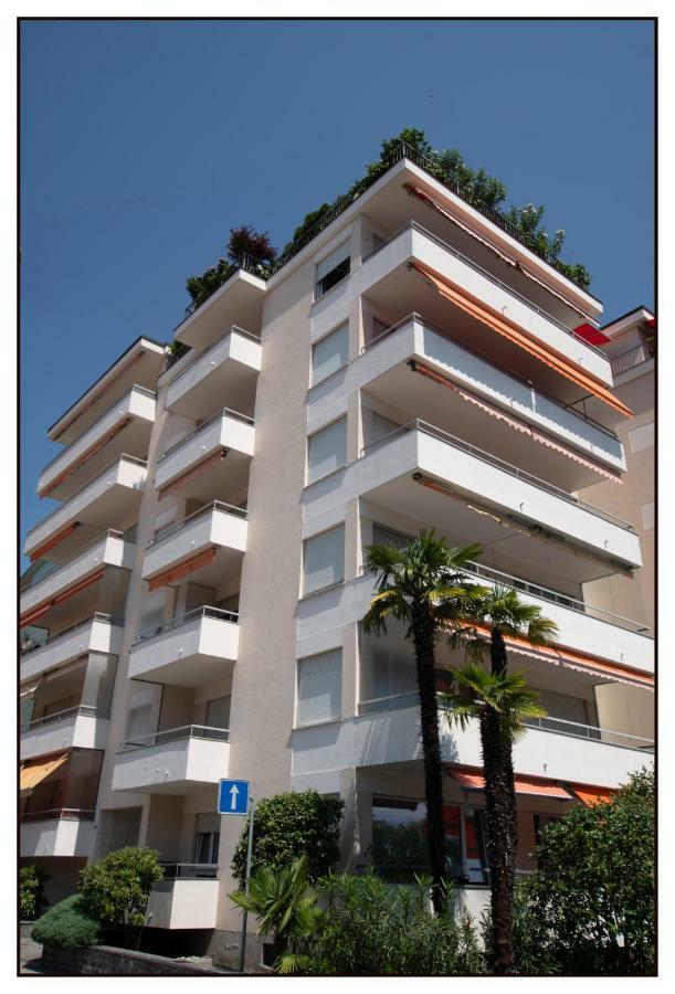 Schoene Ferienwohnung Mit Panoramablick Locarno Exterior foto